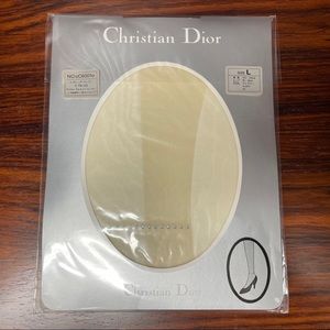 Christian Dior New Pantyhose Tights. L Large. NOS